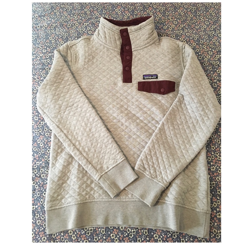 Patagonia quilted snap-t quarter pullover